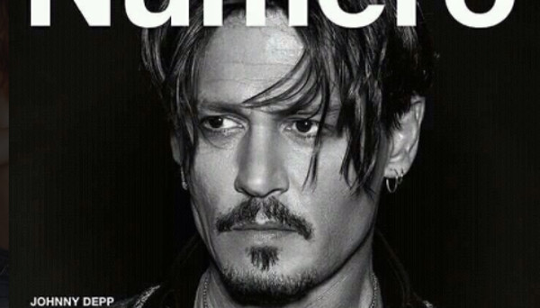Johnny Depp apparait au top de sa forme en Une de Numéro Homme