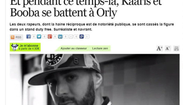 Karim Benzema « impliqué » malgré lui dans la bagarre entre Booba et Kaaris (photo)