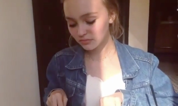 Lily-Rose Depp- La fille de Vanessa Paradis en tournage en Dordogne