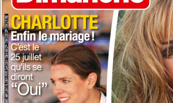 Gad Elmaleh et Charlotte Casiraghi, enfin le mariage selon France Dimanche