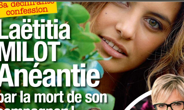 Laetitia Milot anéantie par la mort de son compagnon