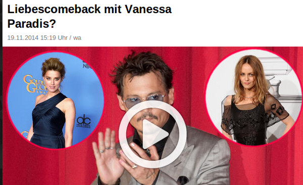 Vanessa Paradis, un vol express pour épauler Johnny Depp ?