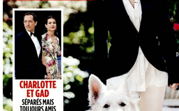 Malgré Lamberto Sanfelice, Charlotte Casiraghi reste proche de Gad Elmaleh