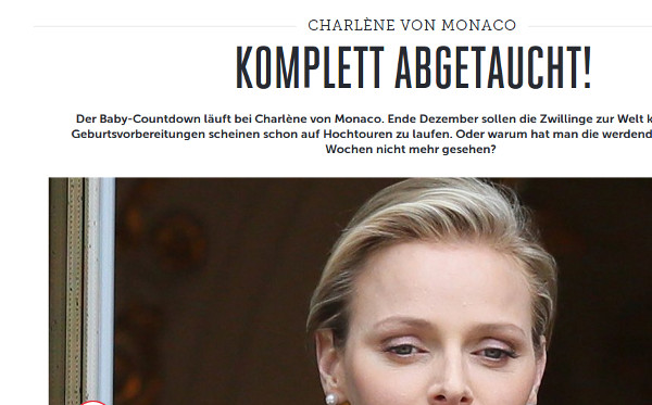 Charlène de Monaco, les préparatifs de l'accouchement à plein régime