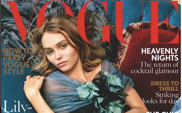 Lily-Rose Depp en Une de Vogue. Une rêve qui se réalise
