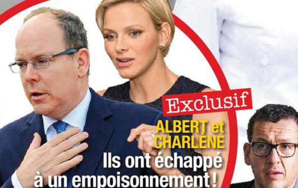Charlène et Albert de Monaco - Ils ont échappé à un empoisonnement selon France Dimanche