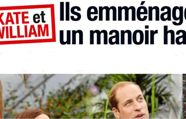 Kate Middleton et William emménagent dans un manoir hanté