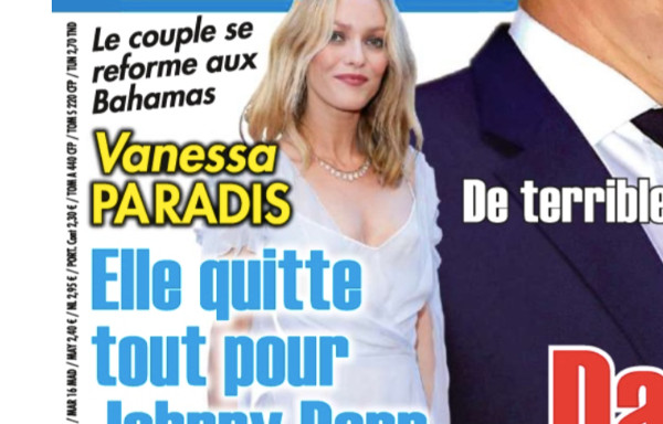 Vanessa Paradis quitte tout pour Johnny Depp selon Ici Paris