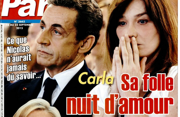 Carla Bruni sa « folle nuit d'amour avec un autre » selon Ici Paris