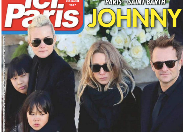 Le clan de Johnny Hallyday brisé par la douleur - Ici Paris dévoile les photos