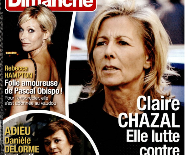 Claire Chazal- Elle lutte contre le cancer selon France Dimanche
