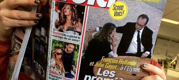 Julie Gayet se présente comme la fiancée de François Hollande