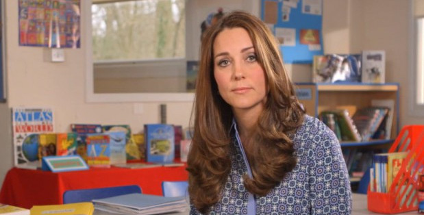 Kate Middleton en guerre contre la dépression infantile (vidéo)