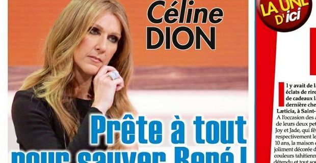 Céline Dion rassurée par l'état de René Angelil, fait son retour sur scène