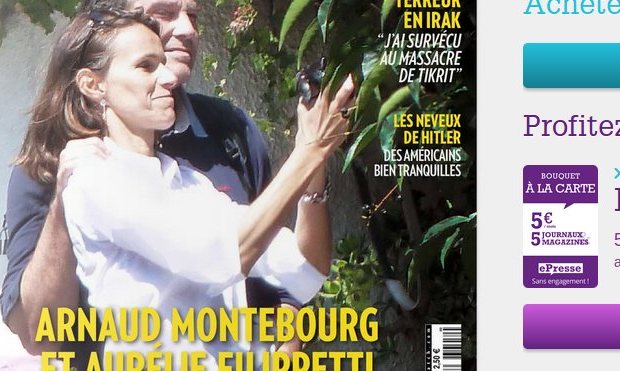 Arnaud Montebourg et Aurélie Filippetti