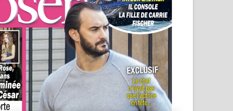 Cyril Lignac - Sophie Marceau ne se rendait presque jamais dans ses établissements
