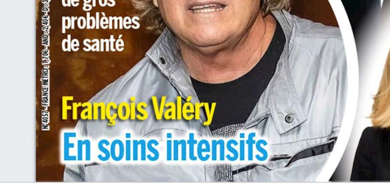 À 68 ans, de gros problèmes de santé, François Valéry en soins intensifs