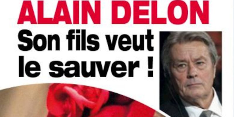 Alain Delon, en pleine déprime à Douchy - Une visite surprise de son fils Alain-Fabien (photo)