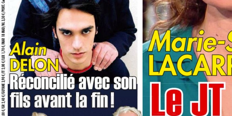Alain Delon réconcilié avec son fils Alain-Fabien avant la fin