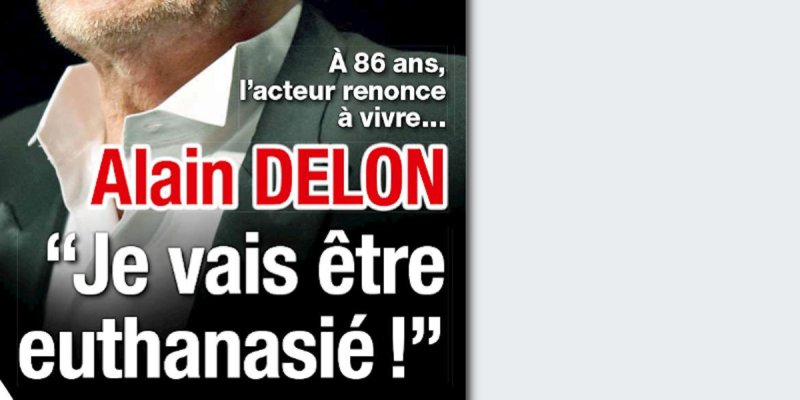 Alain Delon renonce à vivre, « je vais être euthanasié », le soutien délicat de Delphine Wespiser sur C8