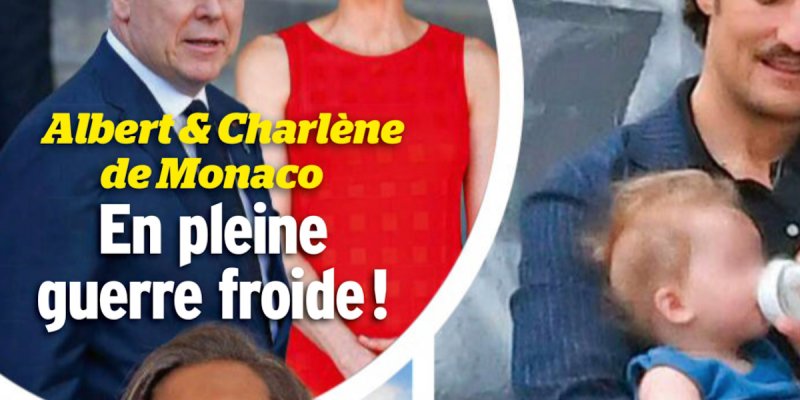 Albert de Monaco, bataille de com' contre Charlène, rôle étrange de Nicole, l'ex du prince