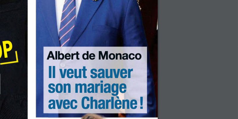 Albert de Monaco veut sauver son mariage avec Charlène, son faux pas derrière lui