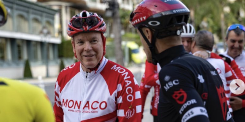 Albert de Monaco en mode course ! Le prince teste le parcours choc de La Vuelta 2026