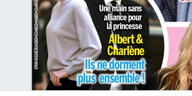 Albert et Charlène de Monaco - Ils ne dorment plus ensemble ! Une main sans alliance pour la princesse