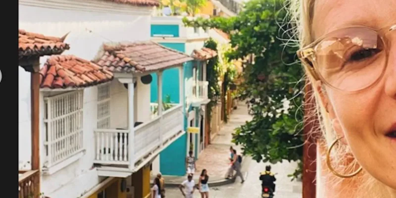 Alexandra Lamy divine en Colombie - fin sa virée romantique avec Pierre