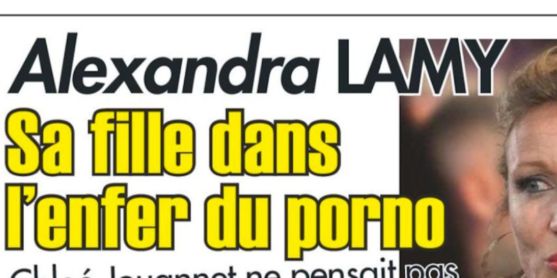 Alexandra Lamy sous le choc, sa fille dans l'enfer du film pour adultes