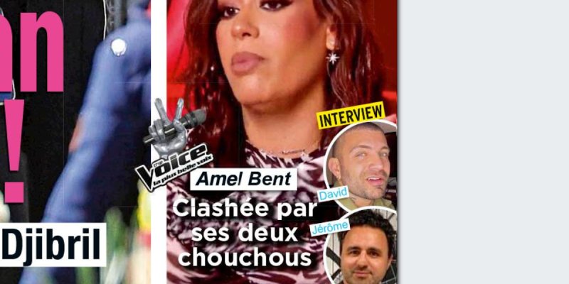Amel Bent maman - clashée par ses deux chouchous