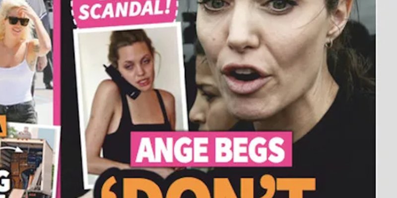 Angelina Jolie, au plus mal, image peu reluisante balancée par Brad Pitt