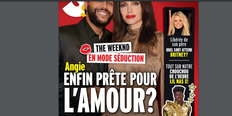 Angelina Jolie, nouvel an avec The Weeknd, nouvelle humiliation pour Brad Pitt