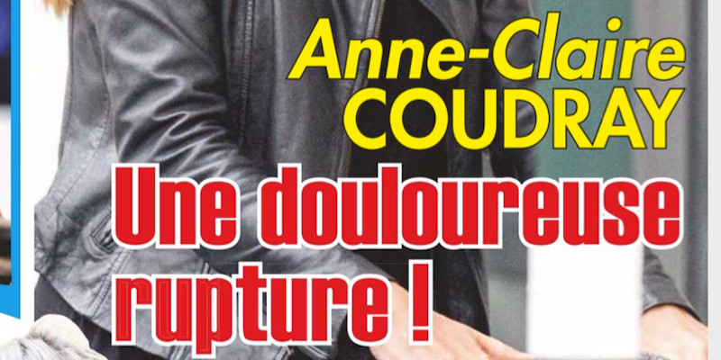 Anne-Claire Coudray, séparation difficile - "Coup" de griffe de Audrey Crespo-Mara,
