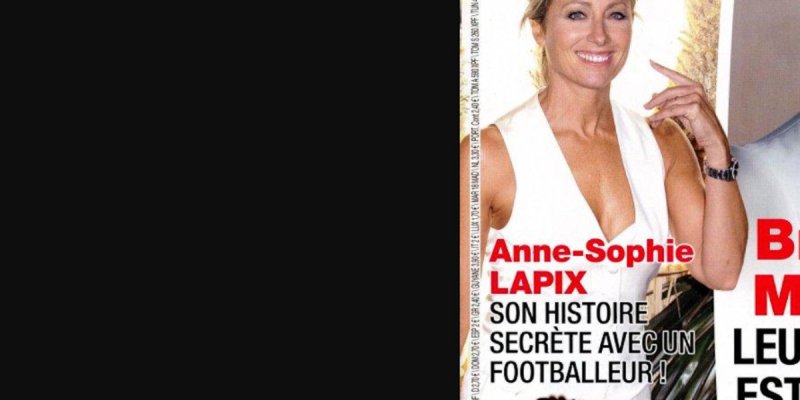 Anne-Sophie Lapix, son histoire secrète avec un footballeur