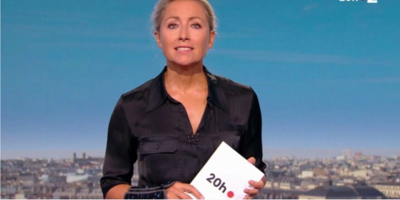 Anne-Sophie Lapix blessée au poignet