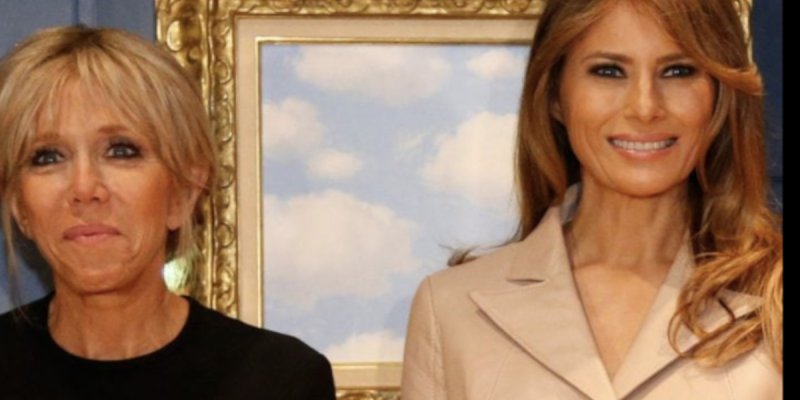Barron Trump victime de moqueries : Melania en discute avec Brigitte Macron