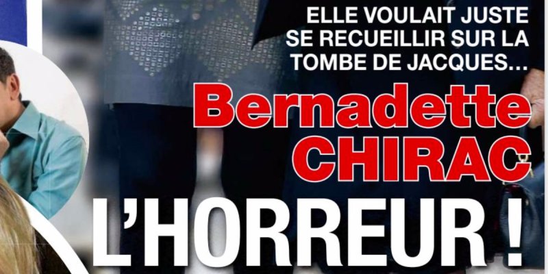 Bernadette Chirac, l'horreur en se recueillant sur la tombe de Jacques
