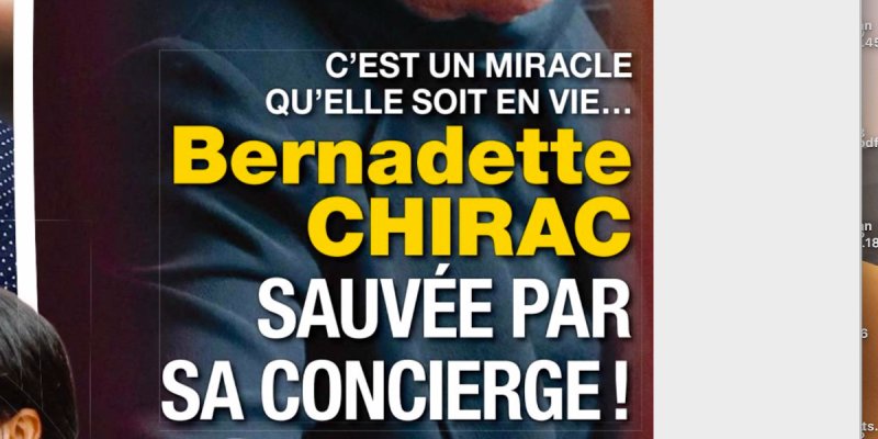 Bernadette Chirac, une nuit en enfer, réfugiée dans la prière après un miracle