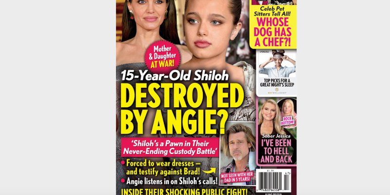 Brad Pitt en plein cauchemar, Shiloh dans la prison d'Angelina Jolie