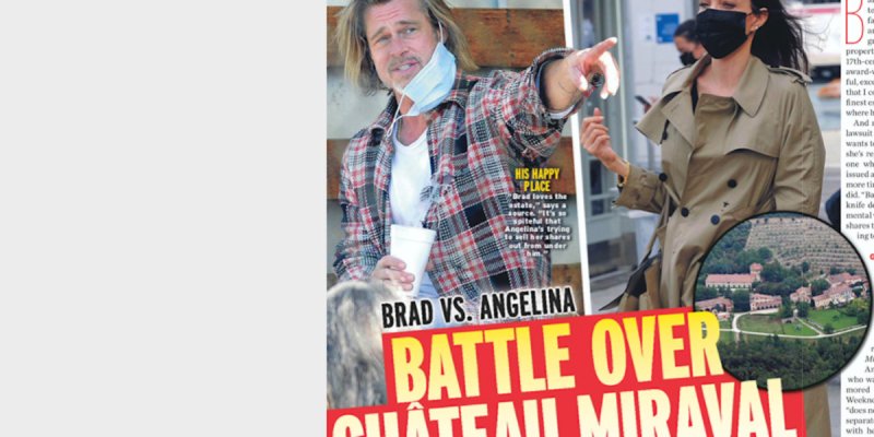 Brad Pitt sort les griffes pour Miraval, sa querelle contre Angelina Jolie s'exporte au Luxembourg