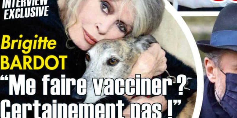 Brigitte Bardot refuse le vaccin du Covid-19, son étonnante excuse