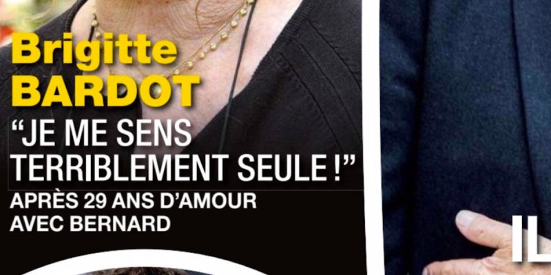 Brigitte Bardot se sent terriblement seule, après 29 ans avec Bernard