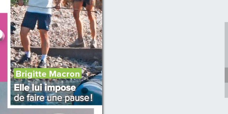Brigitte Macron, détente à Fort Brégançon, elle impose une pause à son mari