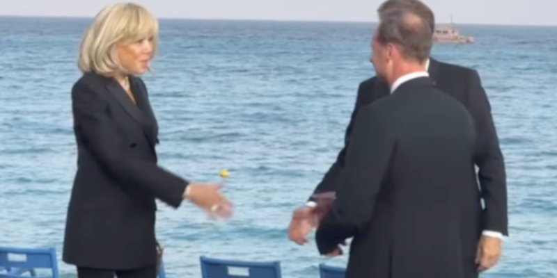 Brigitte Macron, malaise face au prince Haakon de Norvège !