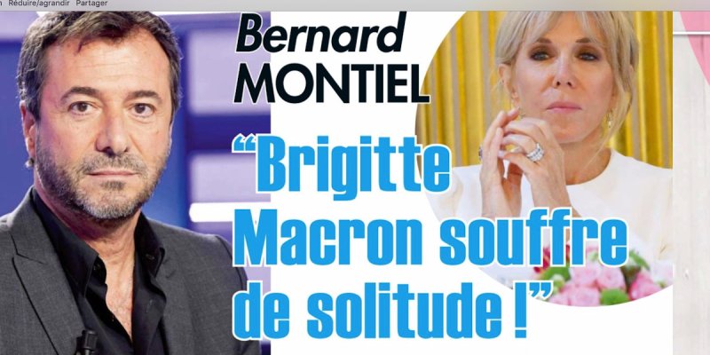 Brigitte Macron souffre de solitude, Bernard Montiel essaye de lui redonner le sourire