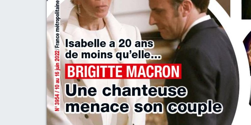 Brigitte Macron, une chanteuse menace son couple, Isabelle a 20 ans de moins qu'elle