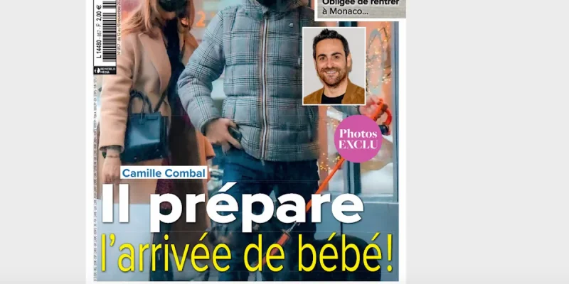 Camille Combal papa à 40 ans, la réjouissante de sa femme Marie sur France 2