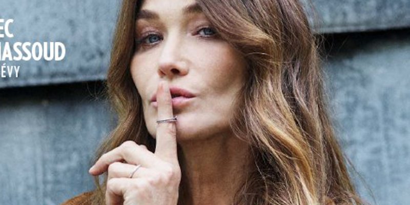 Carla Bruni, déballage intime de Raphaël Enthoven, le coeur léger, elle calme le jeu