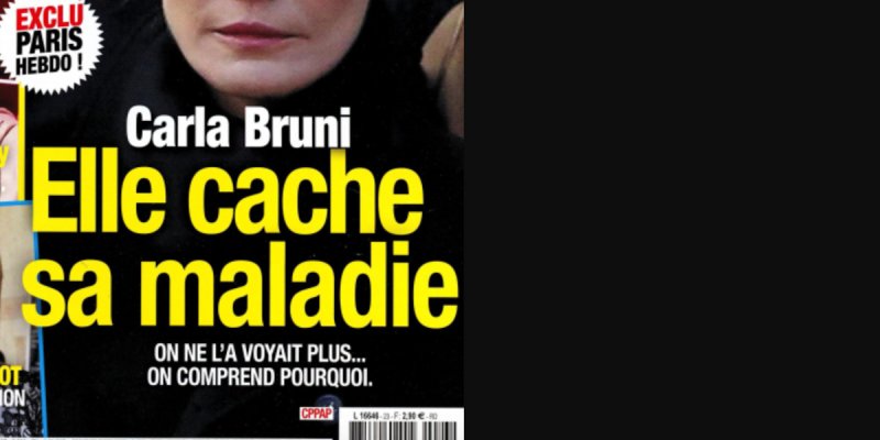 Carla Bruni, elle cache sa maladie, on la voyait plus, on comprend pourquoi !